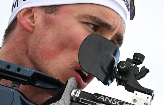 Russia Biathlon Commonwealth Cup Men Mass Start