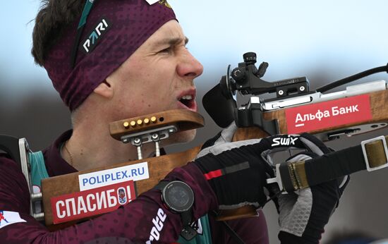 Russia Biathlon Commonwealth Cup Men Mass Start