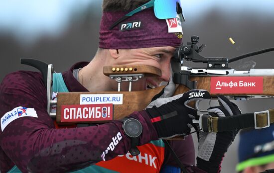 Russia Biathlon Commonwealth Cup Men Mass Start