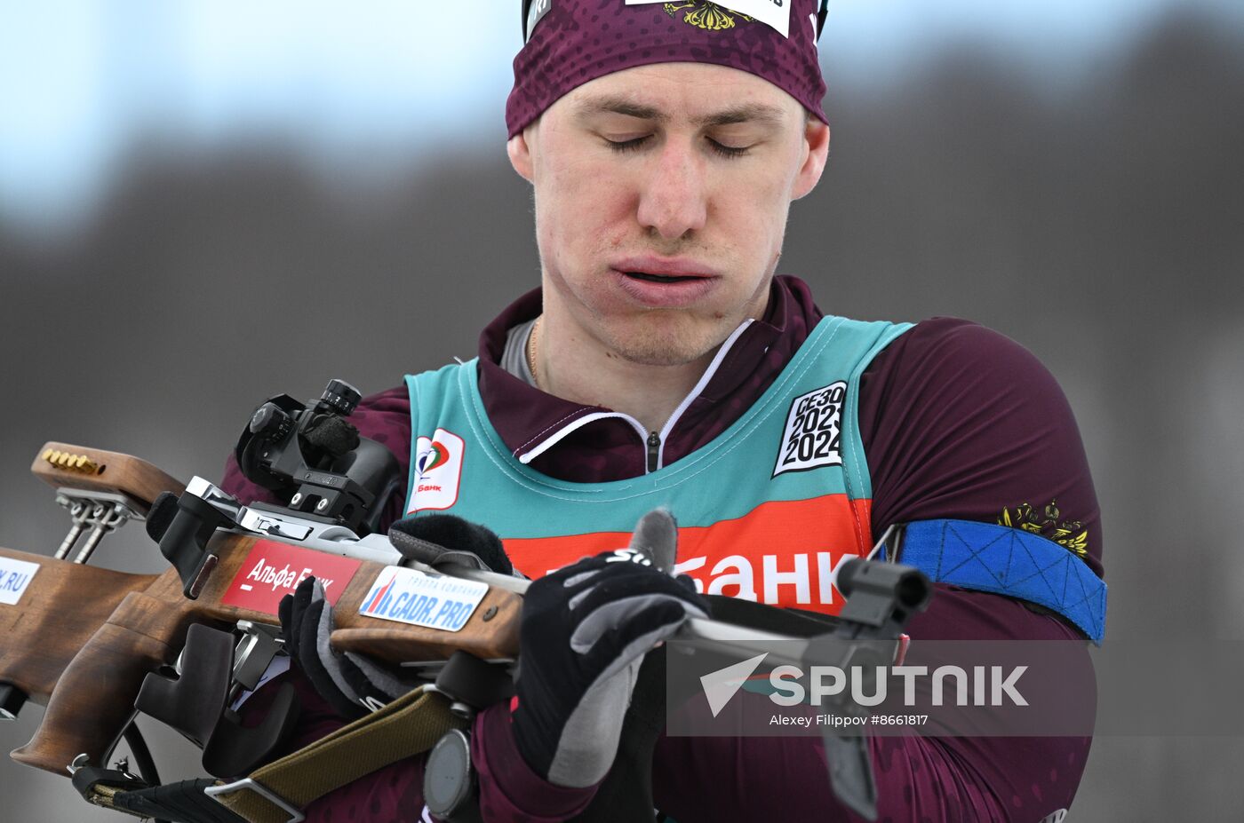 Russia Biathlon Commonwealth Cup Men Mass Start