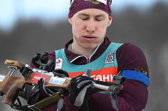 Russia Biathlon Commonwealth Cup Men Mass Start