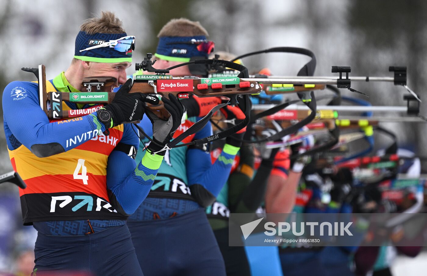 Russia Biathlon Commonwealth Cup Men Mass Start