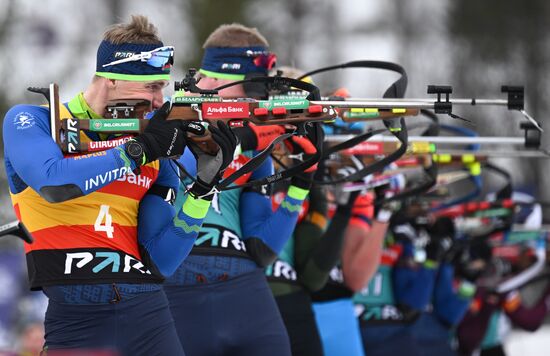 Russia Biathlon Commonwealth Cup Men Mass Start