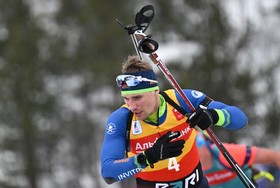 Russia Biathlon Commonwealth Cup Men Mass Start