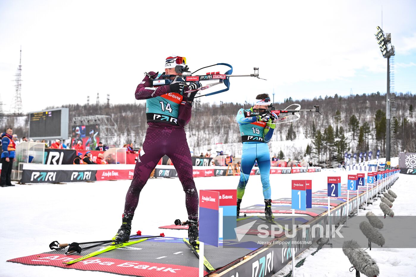 Russia Biathlon Commonwealth Cup Men Mass Start