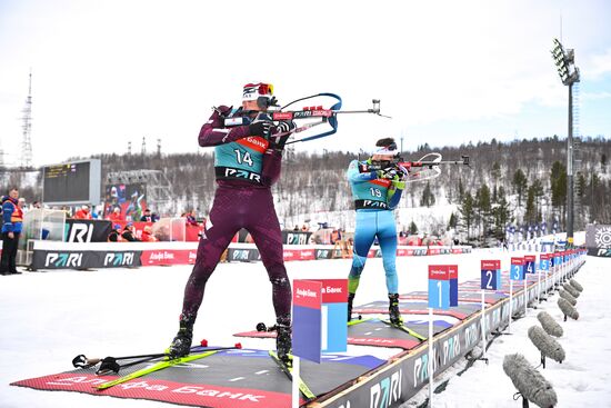 Russia Biathlon Commonwealth Cup Men Mass Start