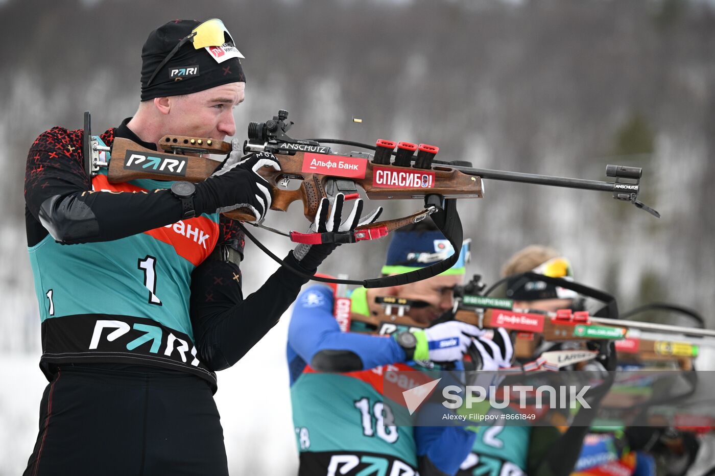 Russia Biathlon Commonwealth Cup Men Mass Start