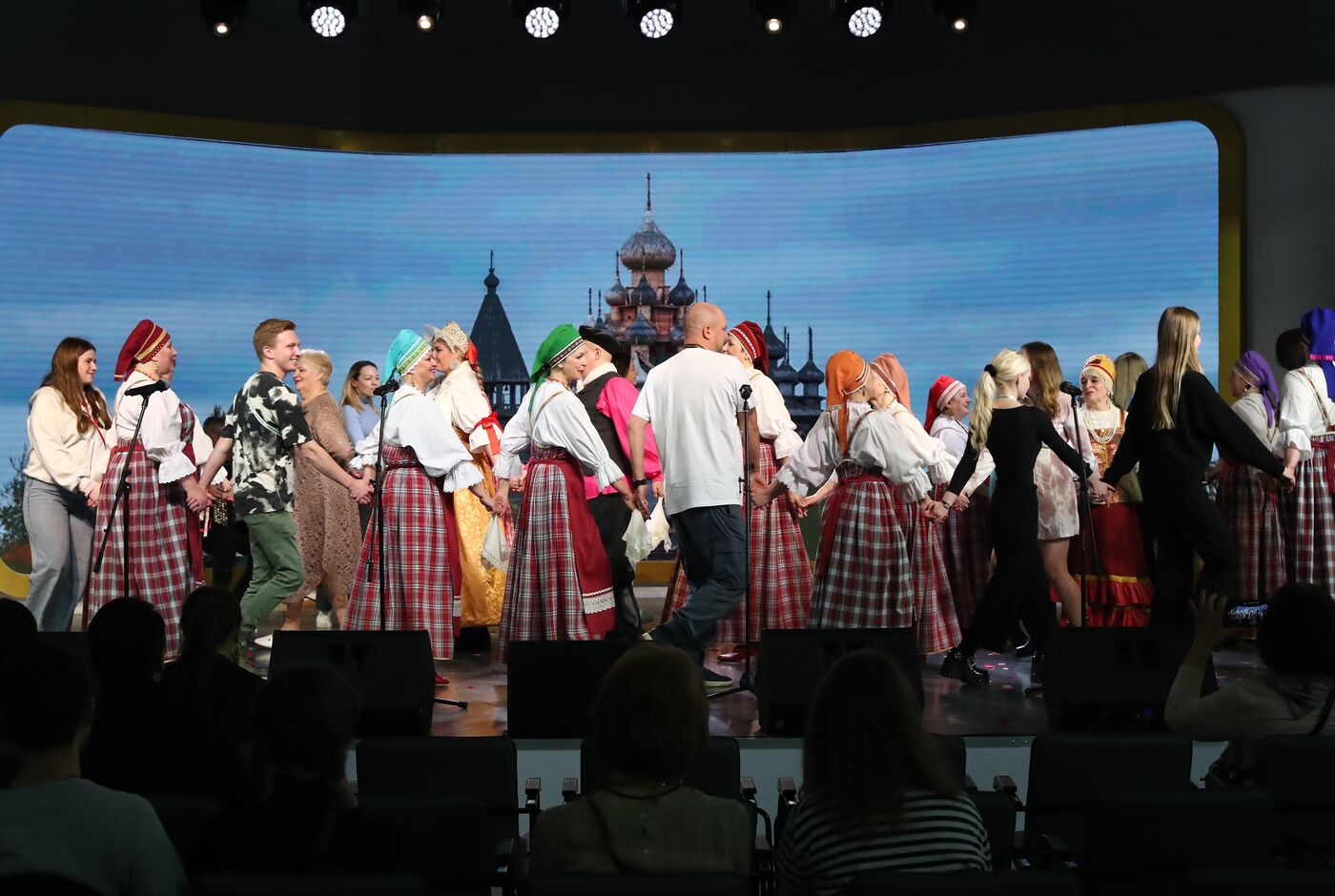 Russia EXPO. Wedding ceremony in line with Republic of Karelia traditions