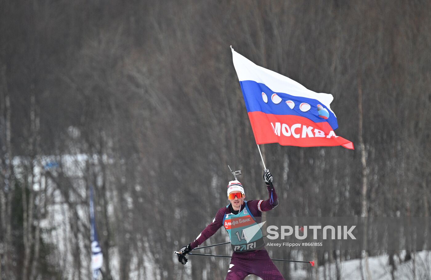 Russia Biathlon Commonwealth Cup Men Mass Start