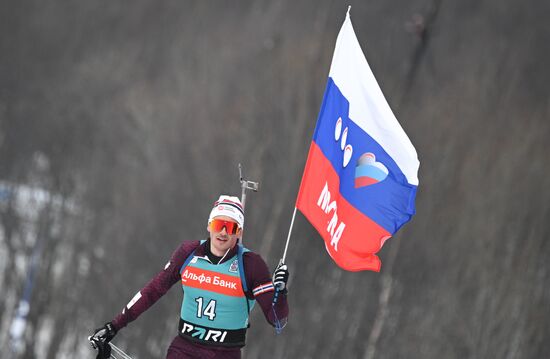 Russia Biathlon Commonwealth Cup Men Mass Start