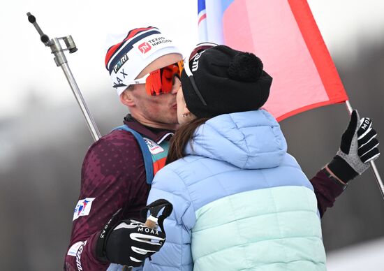 Russia Biathlon Commonwealth Cup Men Mass Start