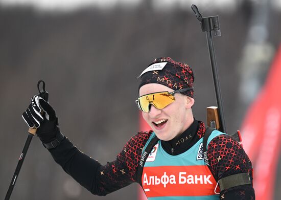 Russia Biathlon Commonwealth Cup Men Mass Start