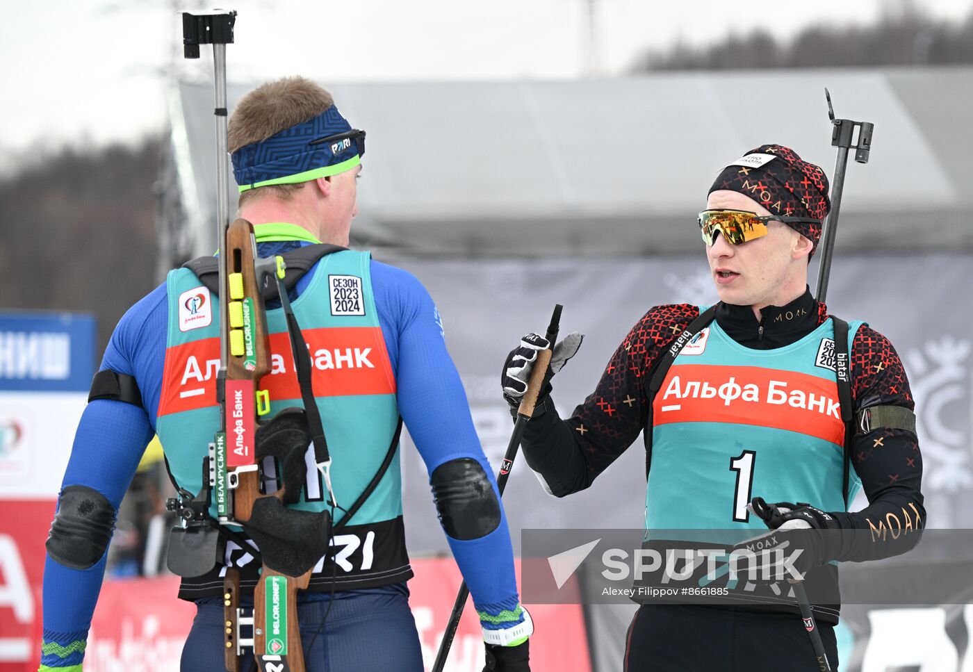 Russia Biathlon Commonwealth Cup Men Mass Start