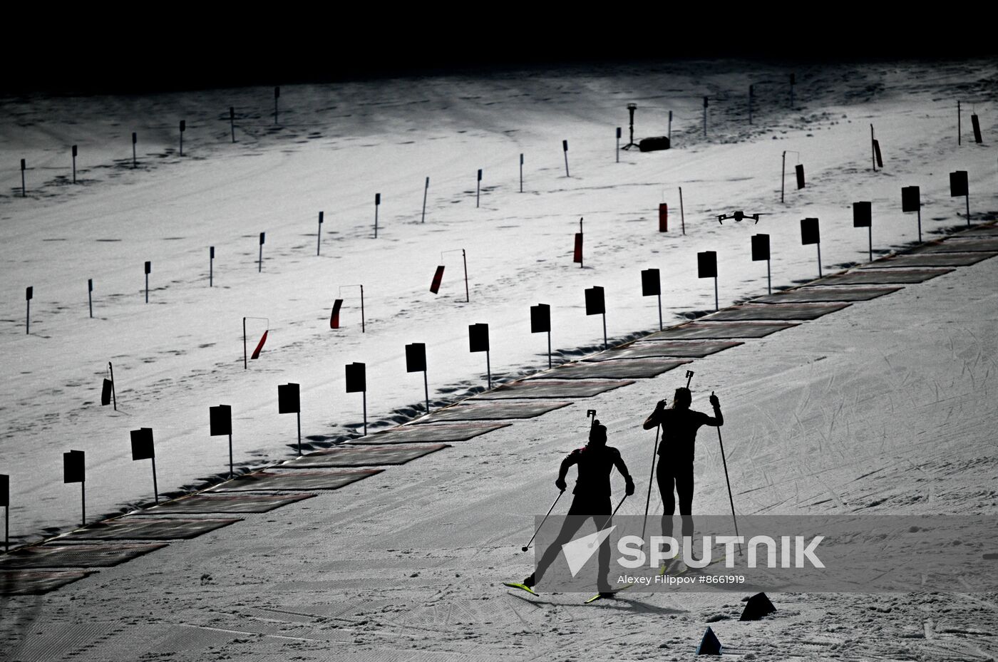 Russia Biathlon Commonwealth Cup Women Mass Start