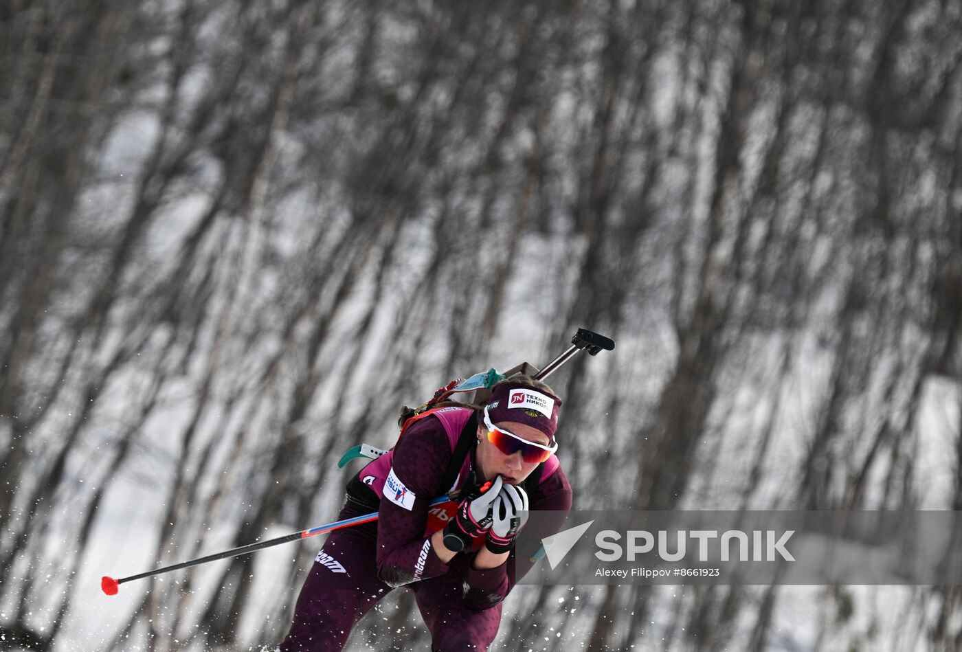 Russia Biathlon Commonwealth Cup Women Mass Start