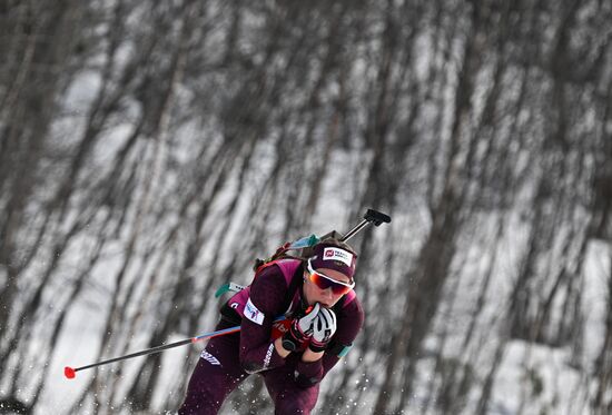 Russia Biathlon Commonwealth Cup Women Mass Start