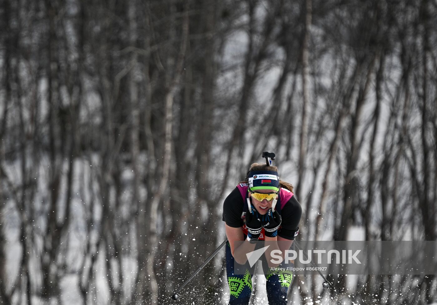 Russia Biathlon Commonwealth Cup Women Mass Start