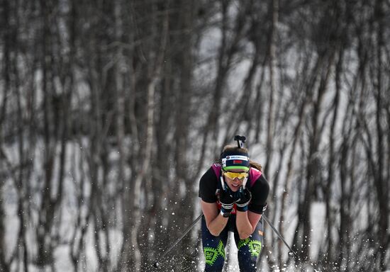 Russia Biathlon Commonwealth Cup Women Mass Start