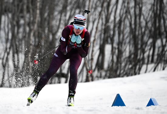 Russia Biathlon Commonwealth Cup Women Mass Start