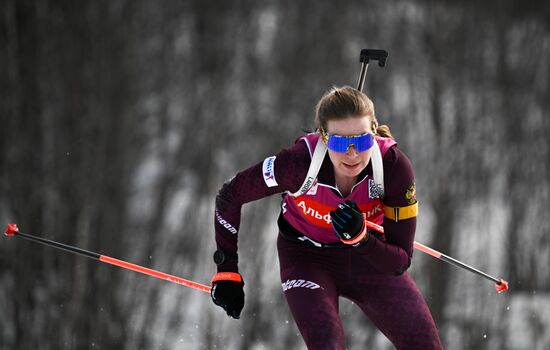 Russia Biathlon Commonwealth Cup Women Mass Start