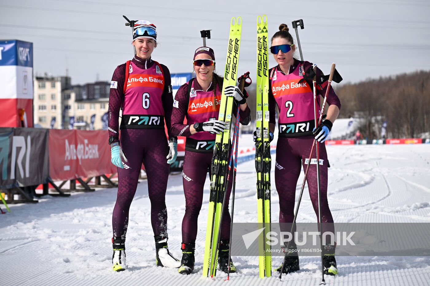 Russia Biathlon Commonwealth Cup Women Mass Start