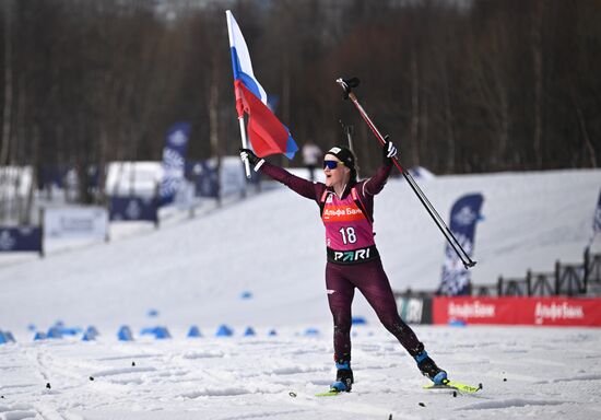 Russia Biathlon Commonwealth Cup Women Mass Start