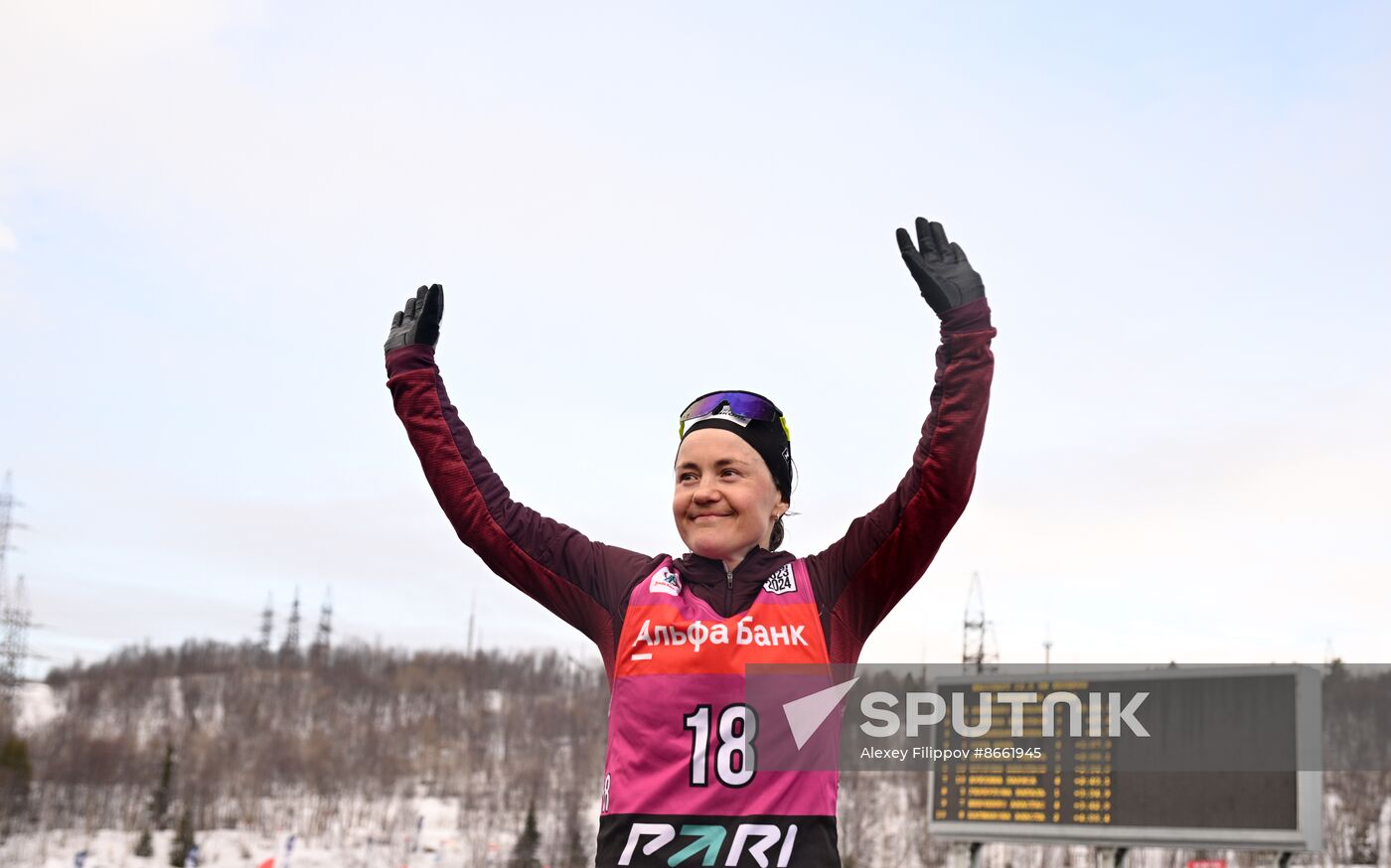 Russia Biathlon Commonwealth Cup Women Mass Start