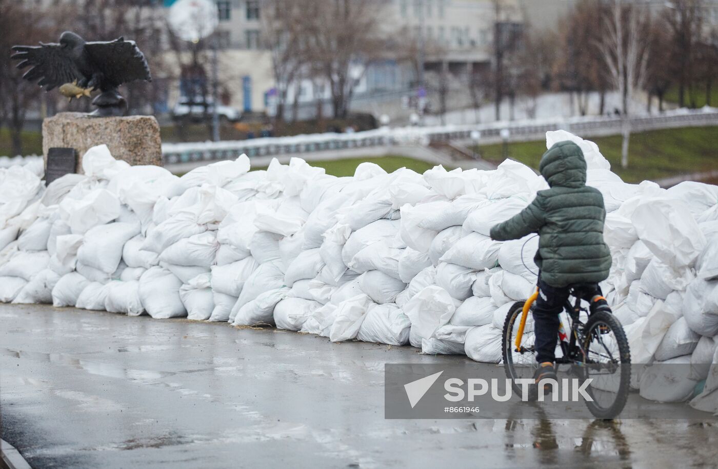 Russia Kurgan Floods