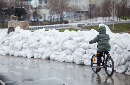 Russia Kurgan Floods