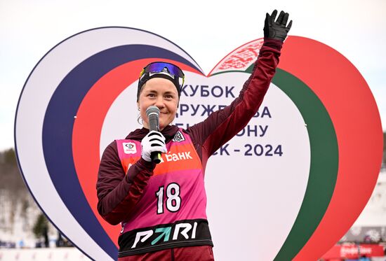 Russia Biathlon Commonwealth Cup Women Mass Start