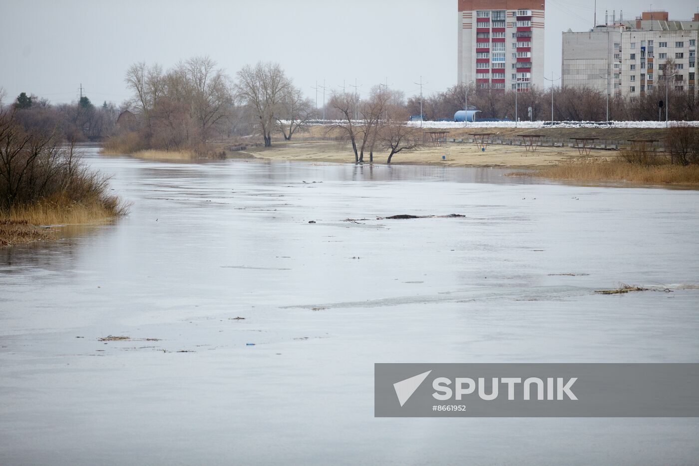 Russia Kurgan Floods