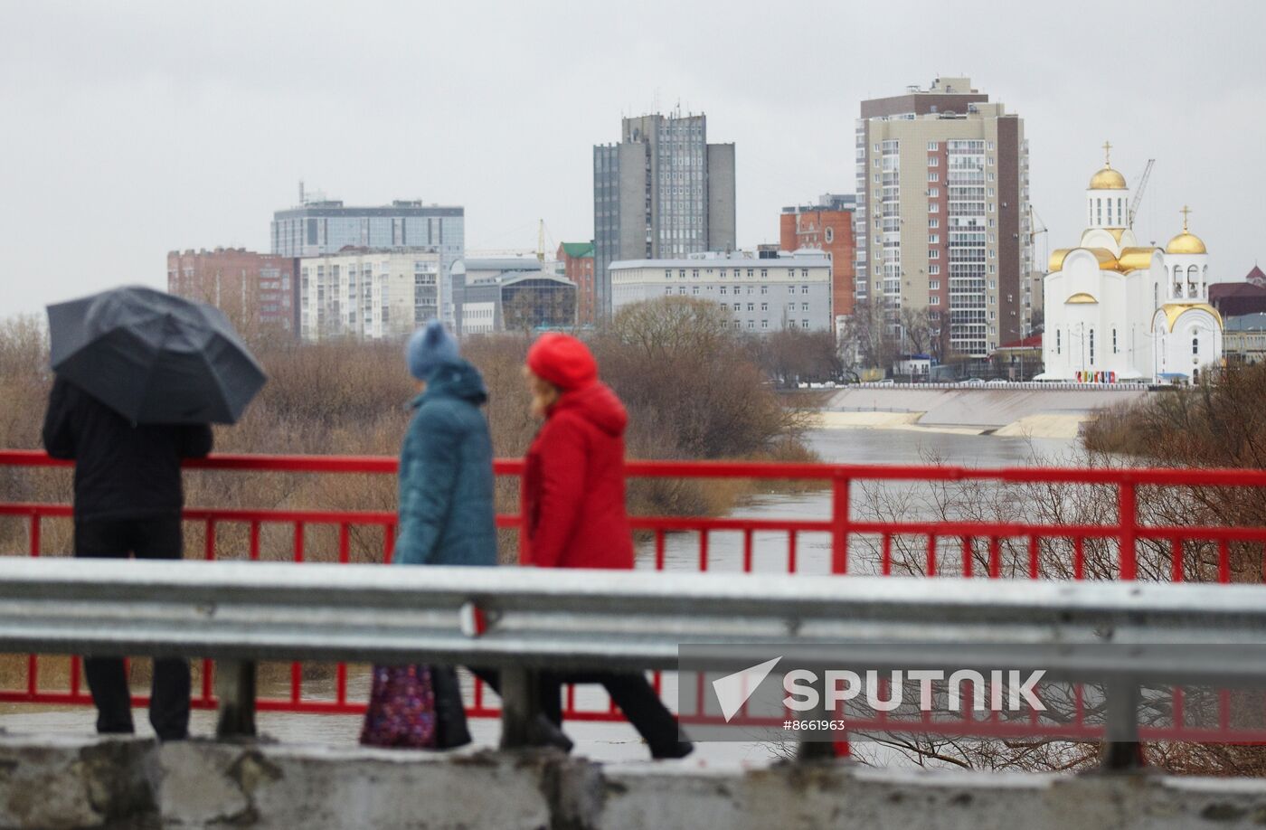 Russia Kurgan Floods