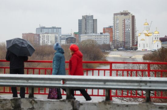 Russia Kurgan Floods