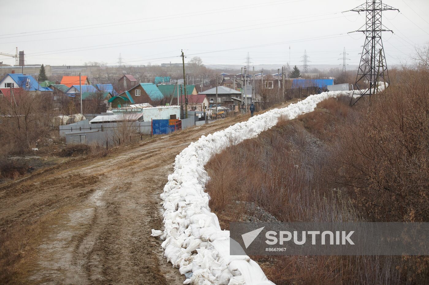 Russia Kurgan Floods