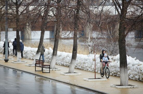 Russia Kurgan Floods