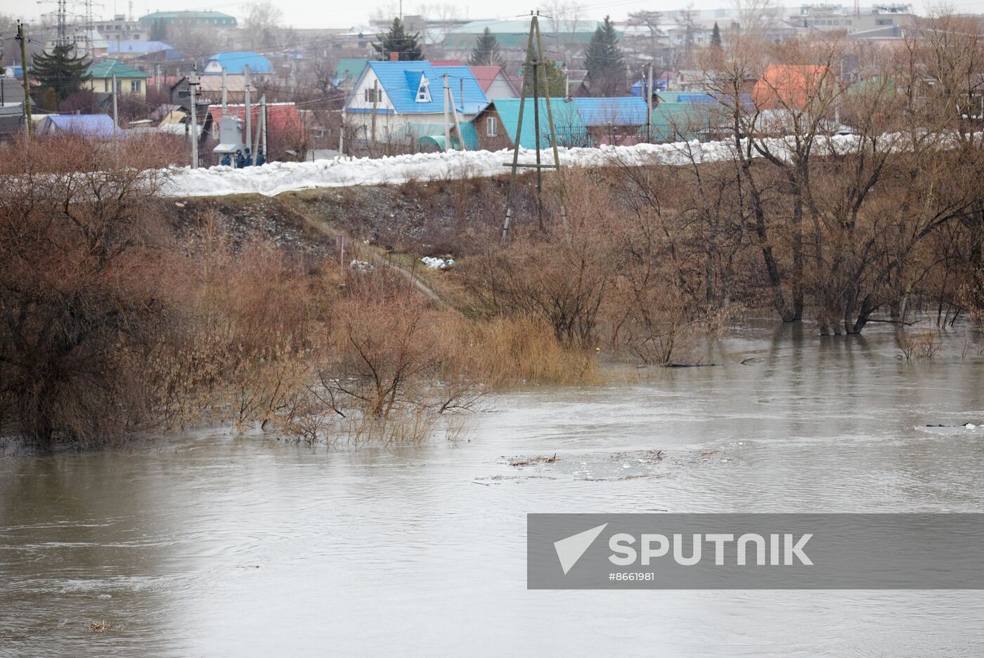 Russia Kurgan Floods