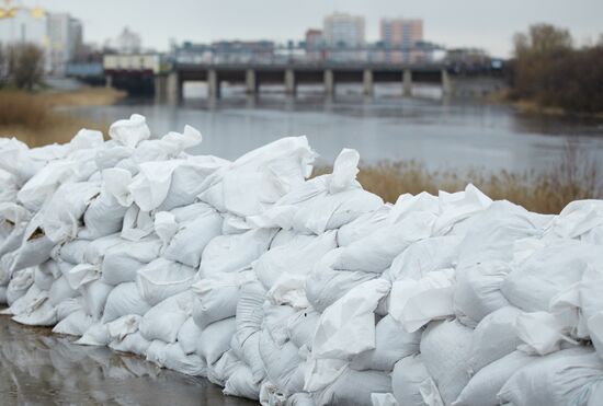 Russia Kurgan Floods