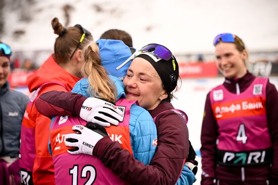 Russia Biathlon Commonwealth Cup Women Mass Start