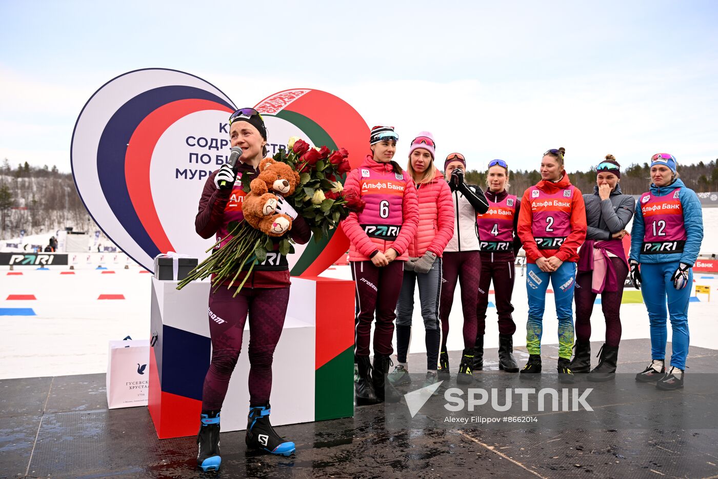 Russia Biathlon Commonwealth Cup Women Mass Start