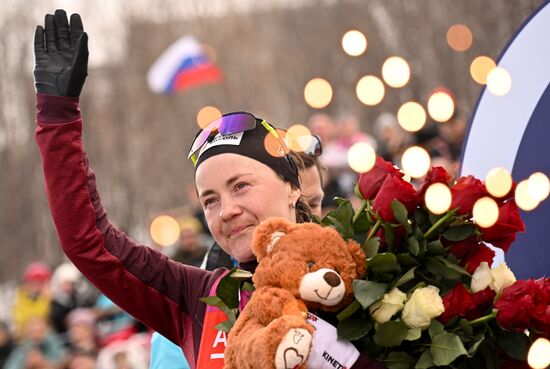 Russia Biathlon Commonwealth Cup Women Mass Start