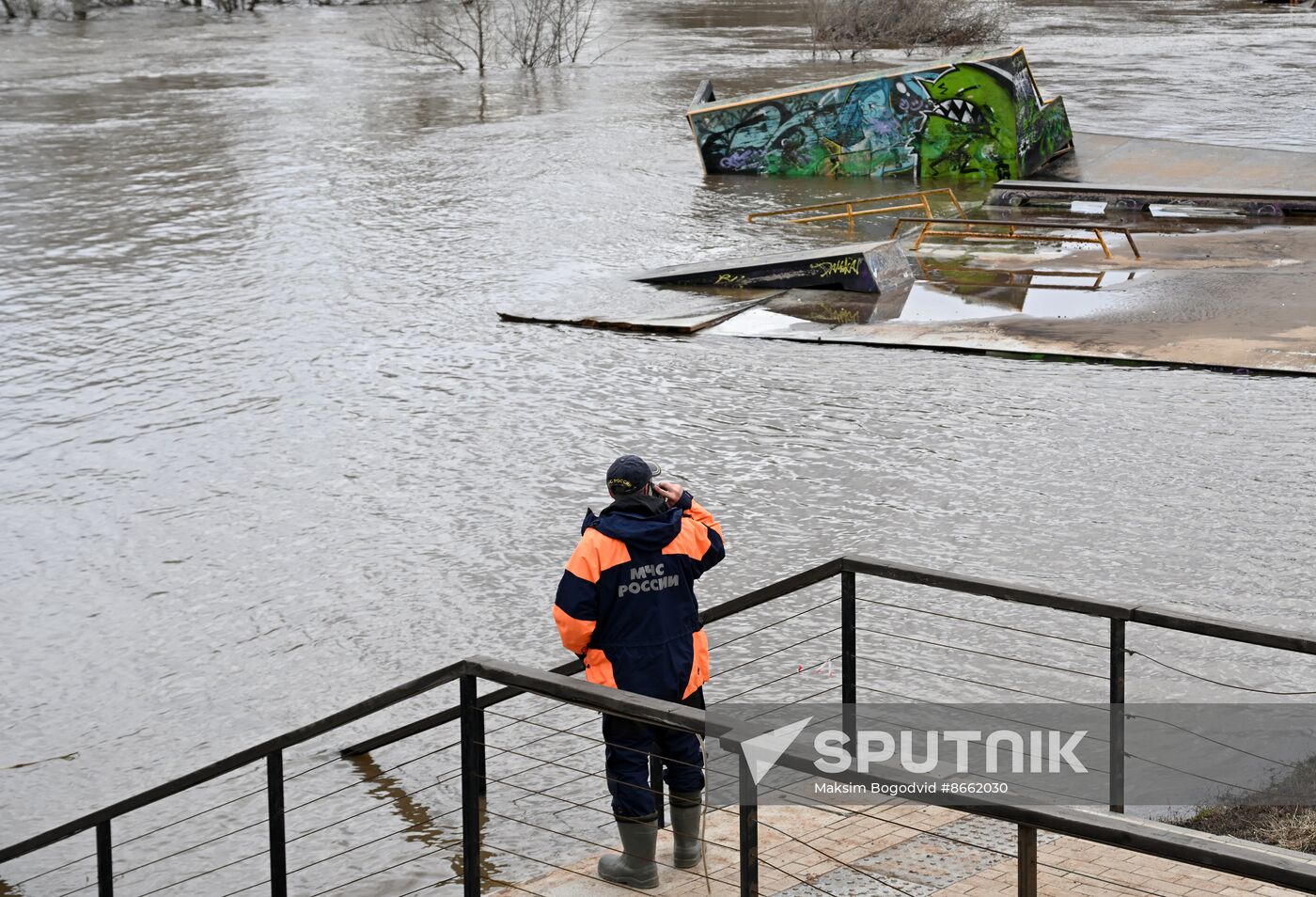 Russia Orenburg Floods