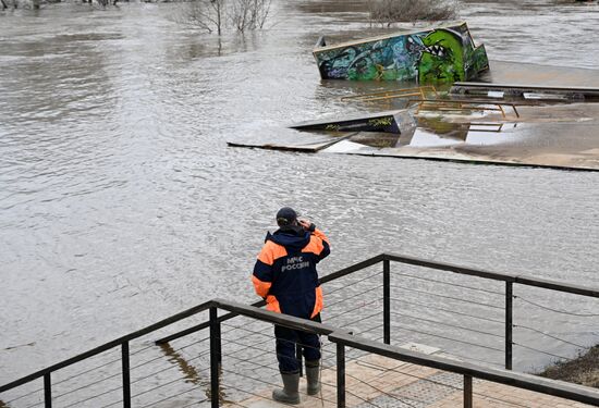 Russia Orenburg Floods