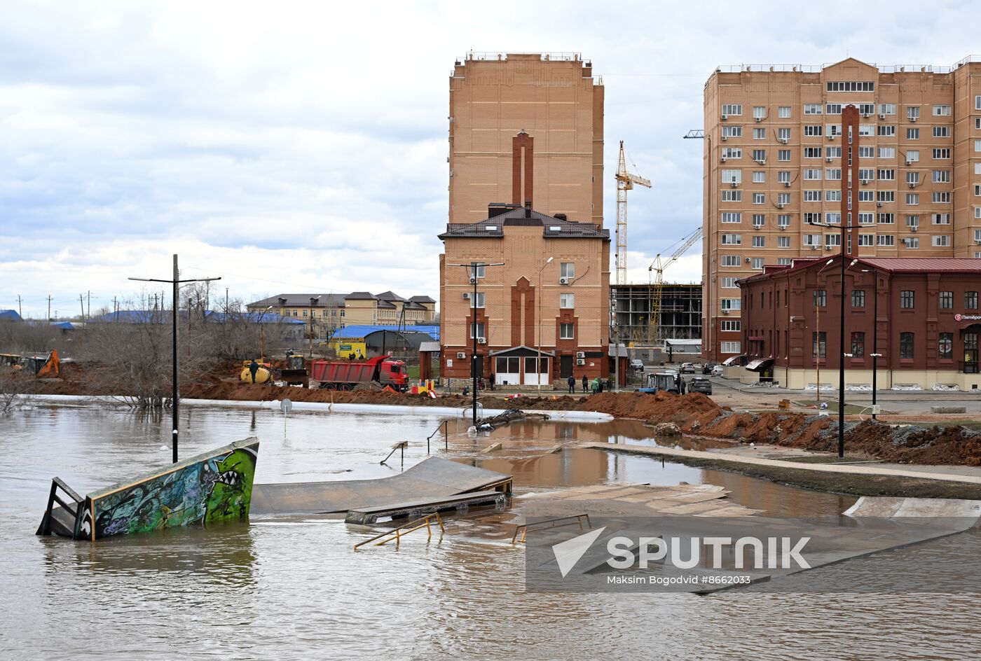 Russia Orenburg Floods