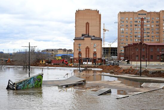 Russia Orenburg Floods