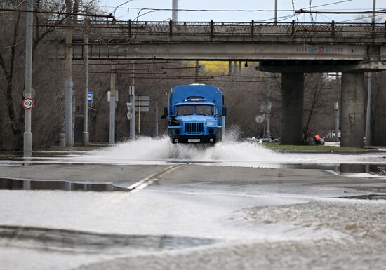 Russia Orenburg Floods