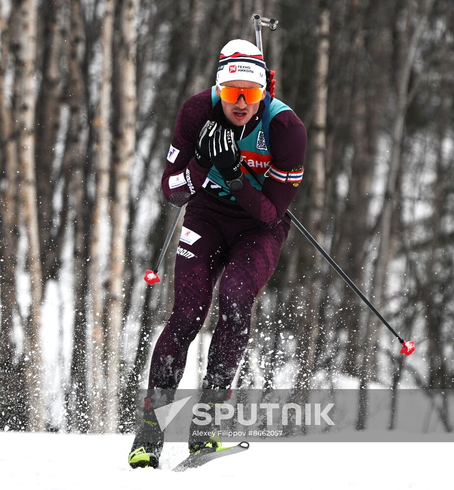 Russia Biathlon Commonwealth Cup Men Mass Start