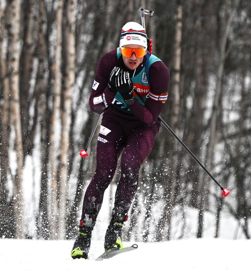 Russia Biathlon Commonwealth Cup Men Mass Start