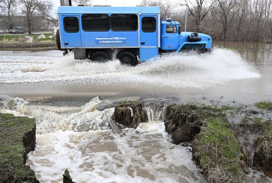 Russia Orenburg Floods