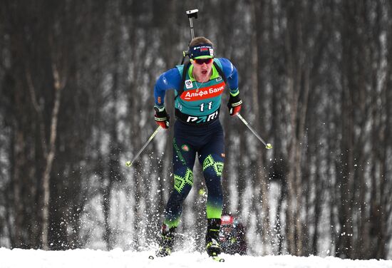 Russia Biathlon Commonwealth Cup Men Mass Start