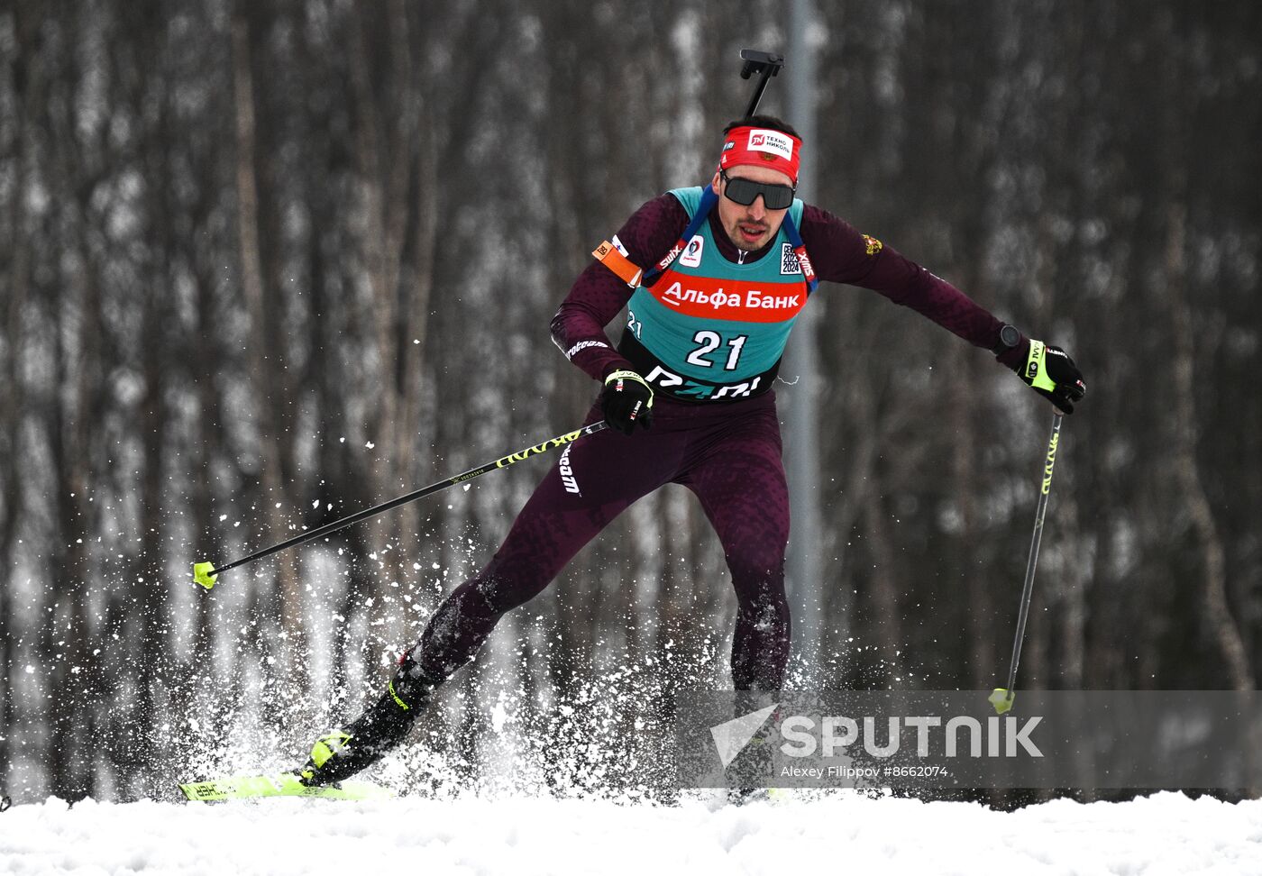 Russia Biathlon Commonwealth Cup Men Mass Start